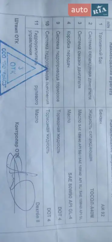 Хетчбек Geely Emgrand 7 (EC7) 2014 в Києві документ