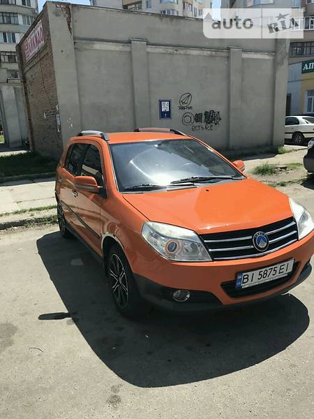 Geely mk cross 2014