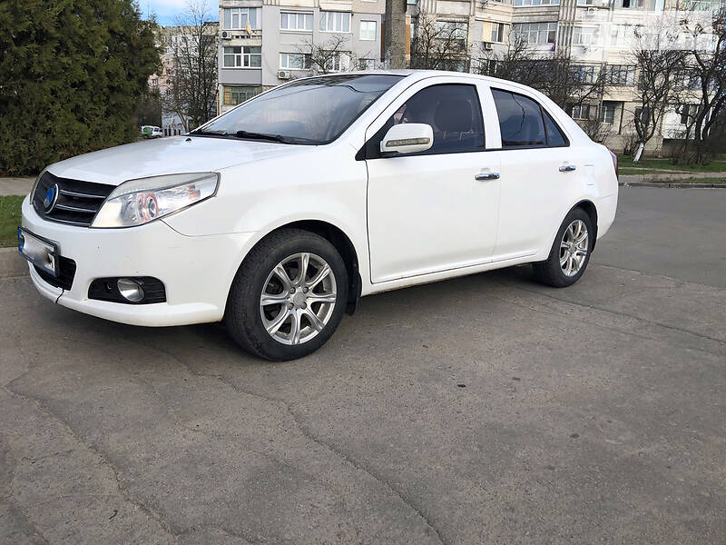 Geely mk краш тест