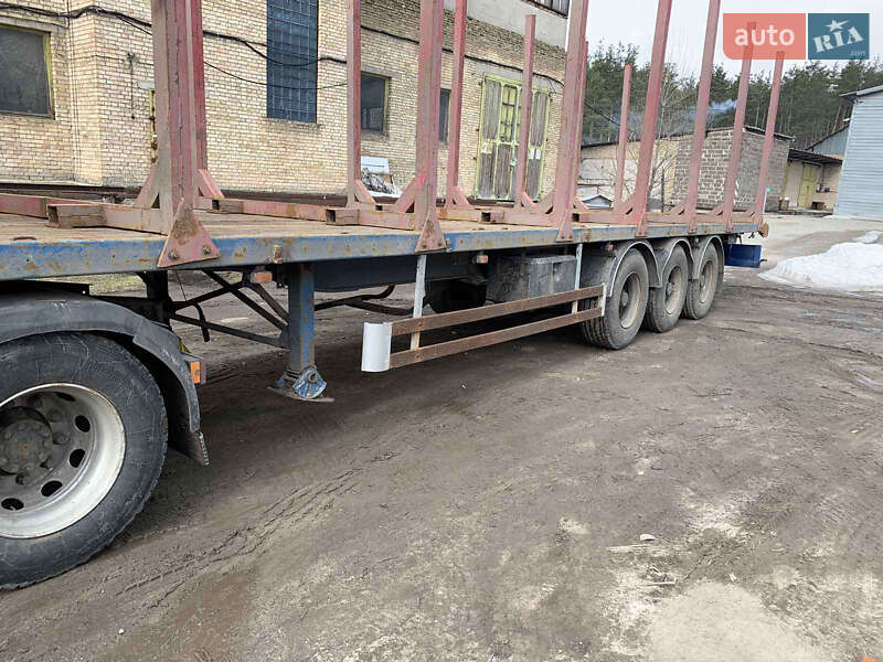 Лесовоз / Сортиментовоз - полуприцеп General Trailers ТХ34 2000 в Саврани