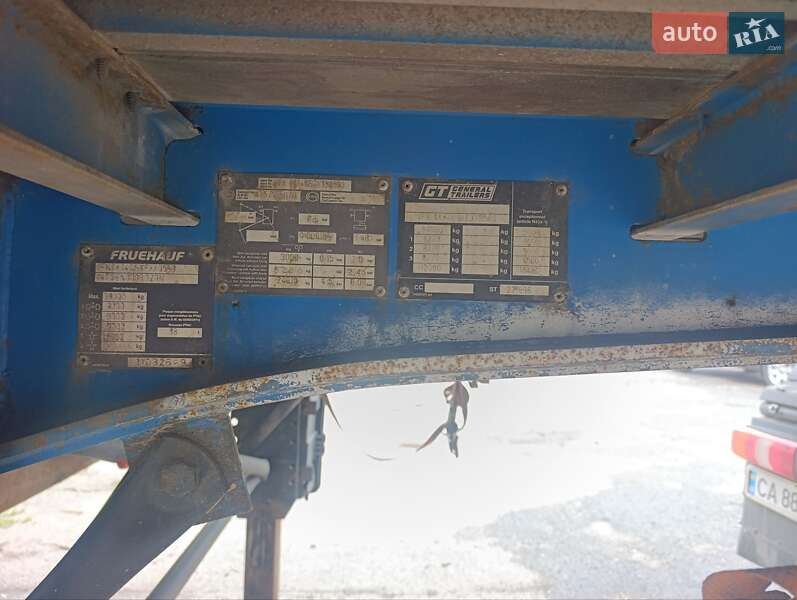 Тентований борт (штора) - напівпричіп General Trailers ТХ34 2004 в Вінниці фото 7 Тентований борт (штора) - напівпричіп General Trailers ТХ34 2004 в Вінниці