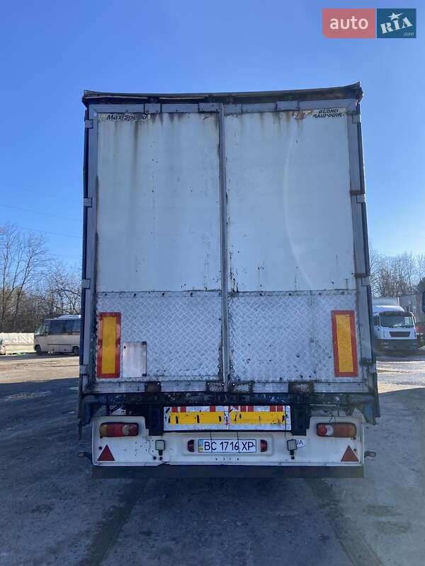 Тентованный борт (штора) - прицеп General Trailers TX 34CW 2003 в Львове фото 3 Тентованный борт (штора) - прицеп General Trailers TX 34CW 2003 в Львове