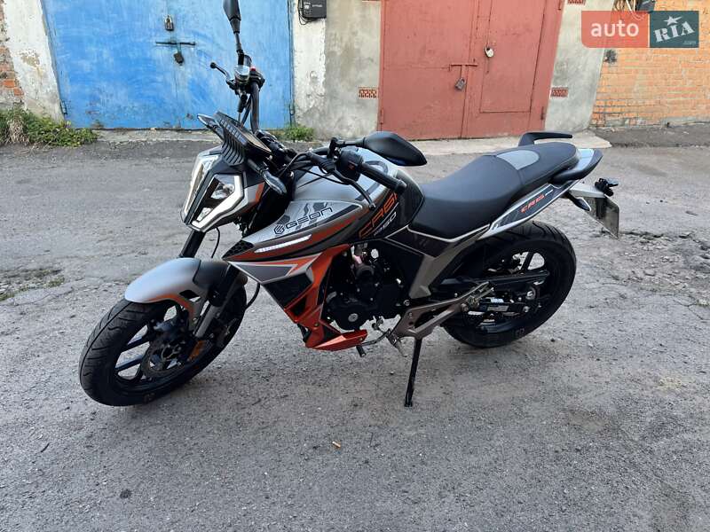 Мотоцикл Без обтекателей (Naked bike) Geon CR6 2025 в Баре