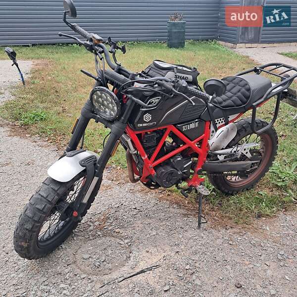 Мотоцикл Без обтекателей (Naked bike) Geon Scrambler 250 2022 в Ирпене