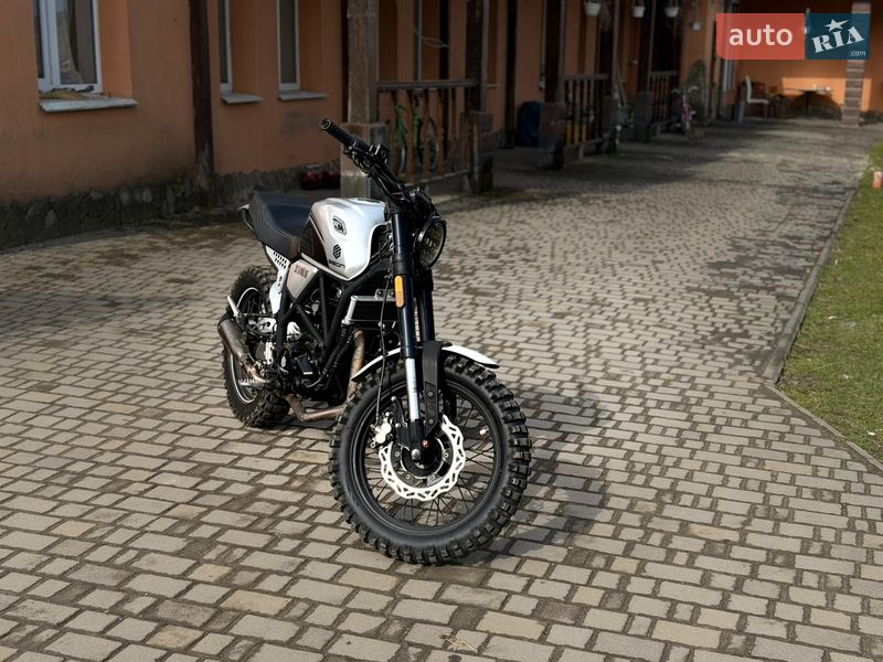 Мотоцикл Без обтекателей (Naked bike) Geon Scrambler 2021 в Ровно фото 2 Мотоцикл Без обтекателей (Naked bike) Geon Scrambler 2021 в Ровно