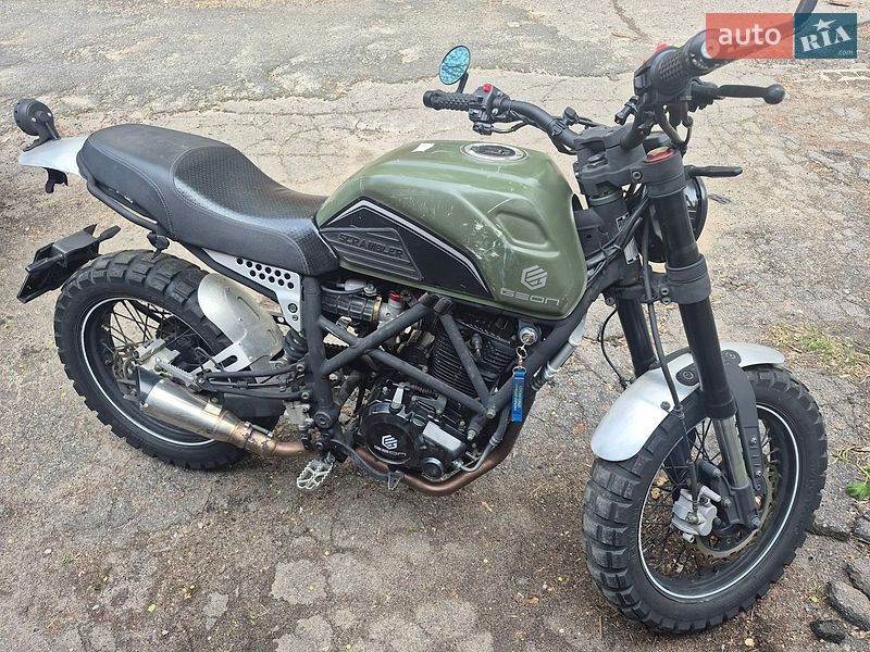 2021 Geon Scrambler, VIN LY4JCNL71M0B53063:plate — фото 1 (autoria)