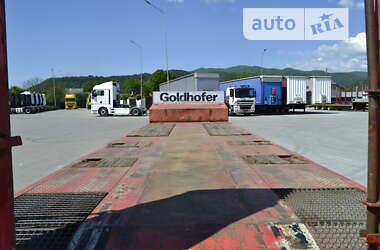 Низкорамна платформа Goldhofer STN 2008 в Хусті