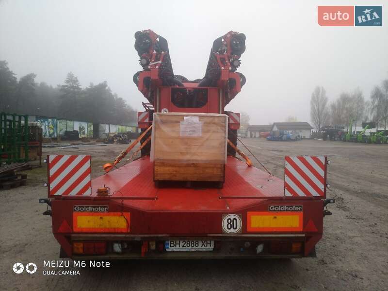 Низкорамная платформа Goldhofer STZ 1993 в Кривом Озере