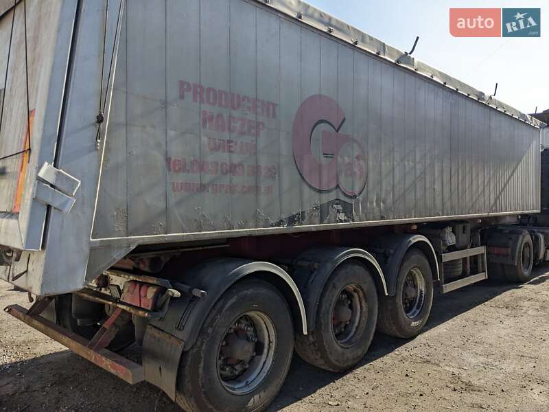 Зерновоз - полуприцеп GRAS GS 2005 в Полтаве фото 5 Зерновоз - полуприцеп GRAS GS 2005 в Полтаве