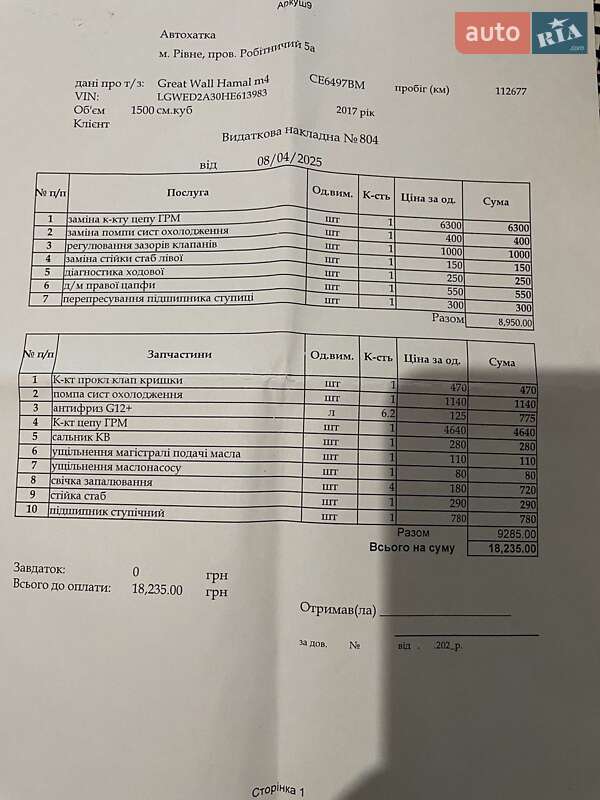 Внедорожник / Кроссовер Great Wall Haval M4 2017 в Виннице