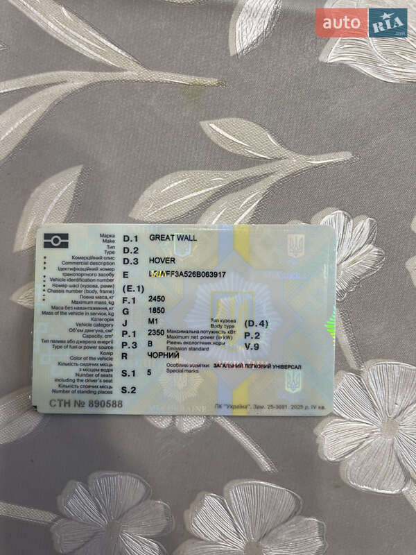 Позашляховик / Кросовер Great Wall Hover 2006 в Харкові