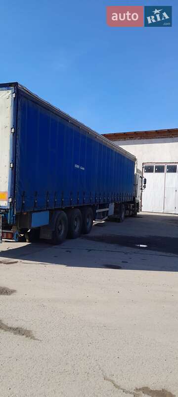 Тентованный борт (штора) - полуприцеп Groenewegen GRWA 1996 в Надворной