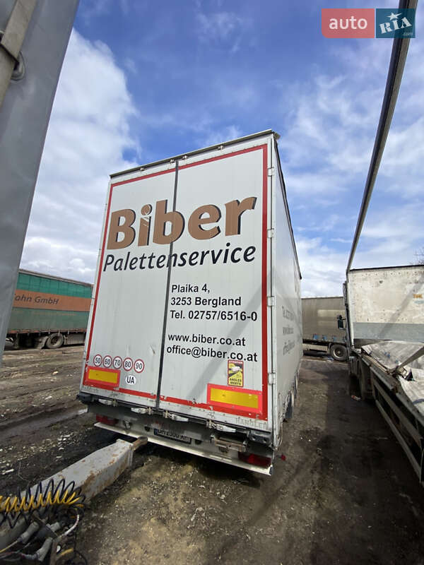 Тентованный борт (штора) - прицеп Hangler 2-AFEL-18 2012 в Сумах