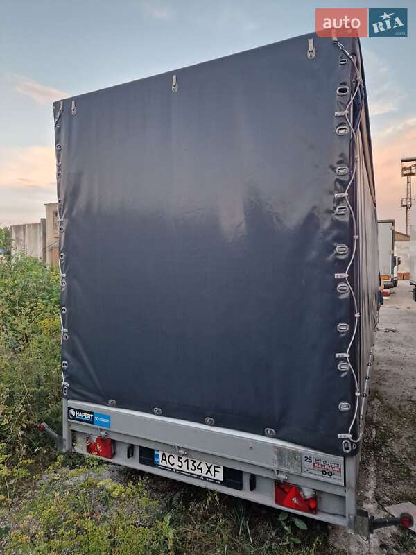 Тентованный борт (штора) - полуприцеп Hapert BV 2022 в Луцке фото 4 Тентованный борт (штора) - полуприцеп Hapert BV 2022 в Луцке