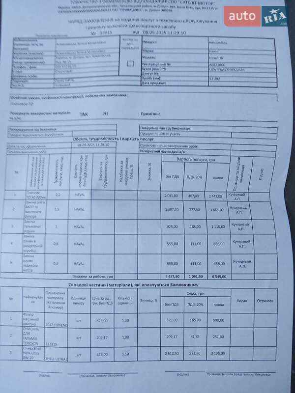 Внедорожник / Кроссовер Haval H6 2022 в Днепре