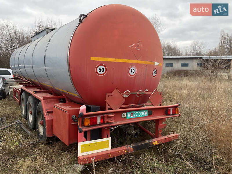 Цистерна полуприцеп Hendricks BPW 1988 в Одессе