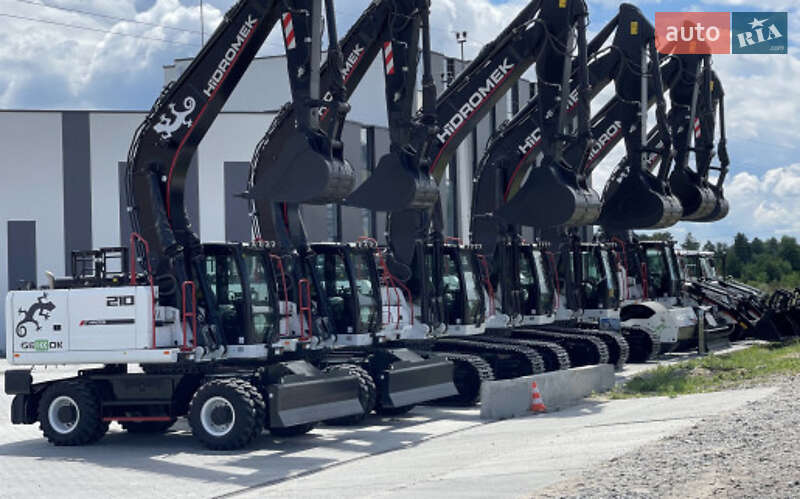 Колісний екскаватор Hidromek HMK 2025 в Ірпені
