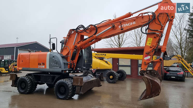 Колісний екскаватор Hitachi ZX 210LC-5B 2010 в Одесі фото 18 Колісний екскаватор Hitachi ZX 210LC-5B 2010 в Одесі