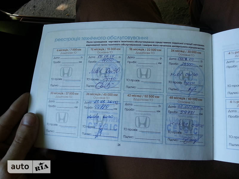 Универсал Honda Accord 2009 в Первомайске фото 25 Универсал Honda Accord 2009 в Первомайске