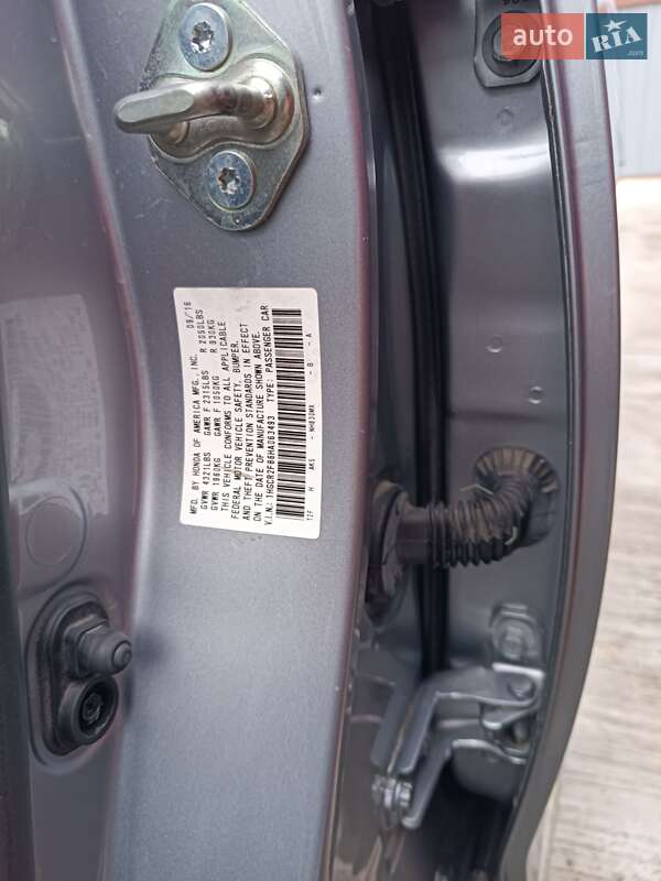 Седан Honda Accord 2016 в Николаеве