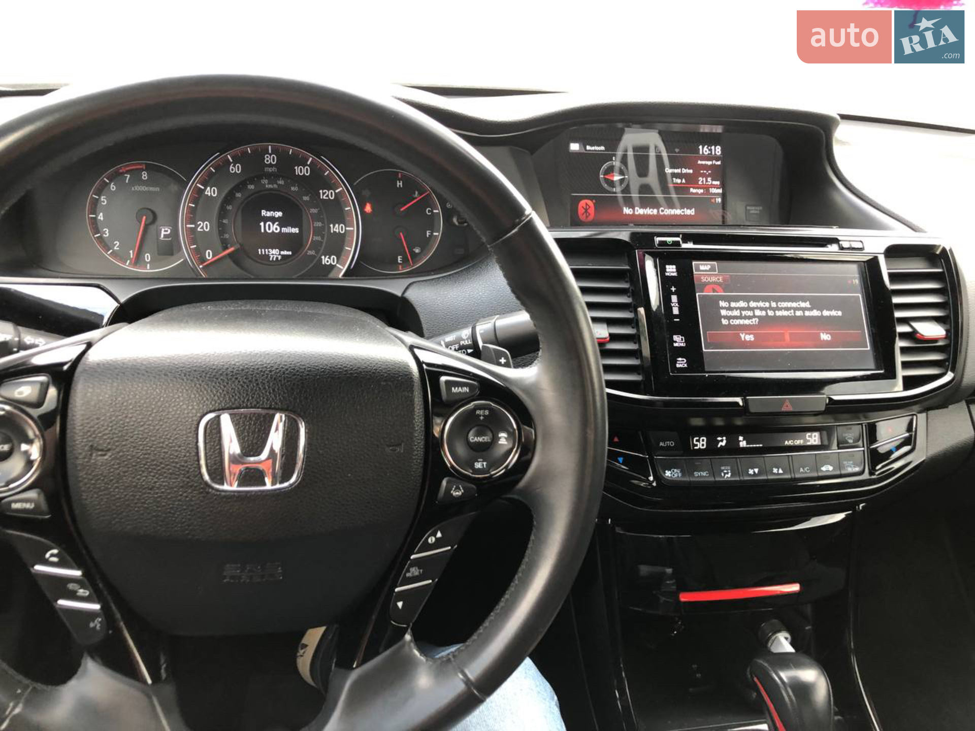 2016 Honda Accord - мініатюра 11
