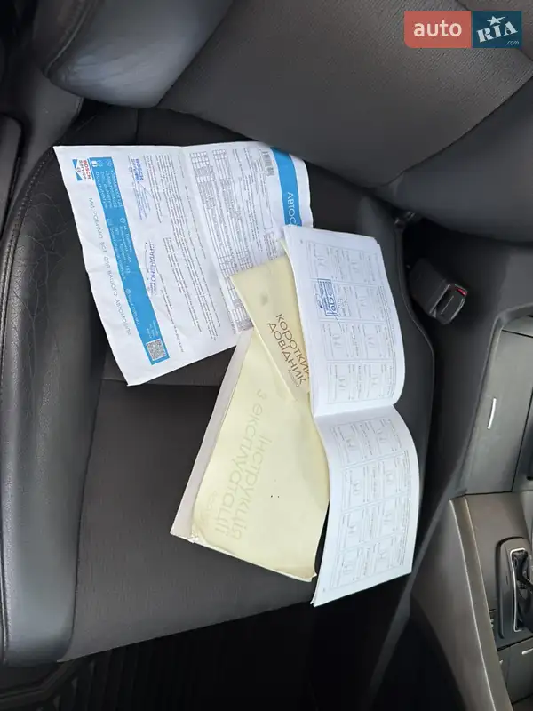 Седан Honda Accord 2008 в Умани документ