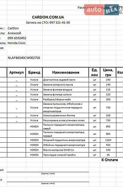 Седан Honda Civic 2012 в 