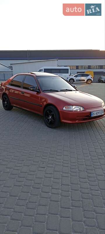 Седан Honda Civic 1993 в Тернополі фото 2 Седан Honda Civic 1993 в Тернополі