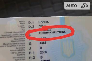 Позашляховик / Кросовер Honda CR-V 2014 в 