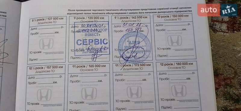 Внедорожник / Кроссовер Honda CR-V 2012 в Турке