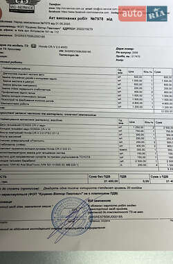 Позашляховик / Кросовер Honda CR-V 2007 в 