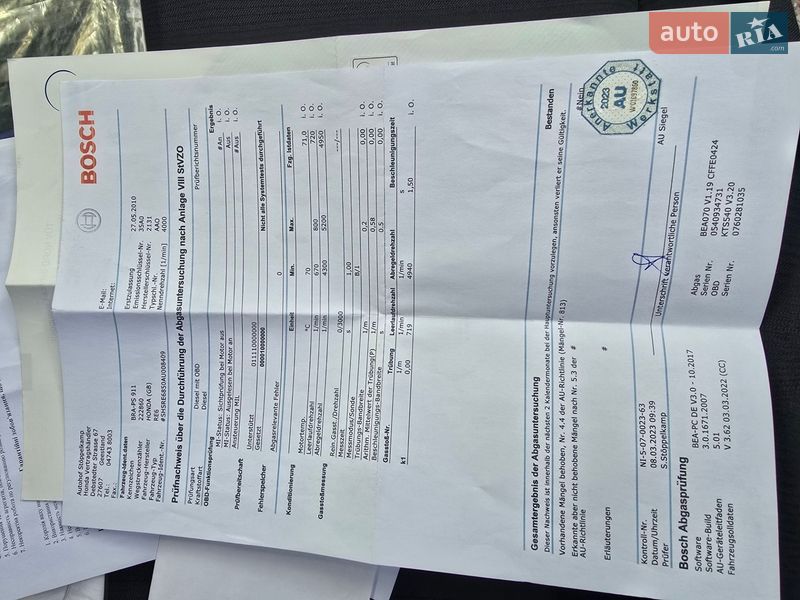 Внедорожник / Кроссовер Honda CR-V 2010 в Тернополе