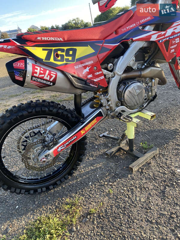 Мотоцикл Кросс Honda CRF 450R 2023 в Черновцах фото 4 Мотоцикл Кросс Honda CRF 450R 2023 в Черновцах