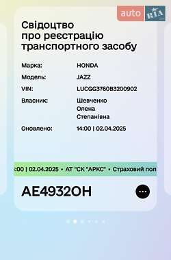 Хэтчбек Honda Jazz 2010 в 
