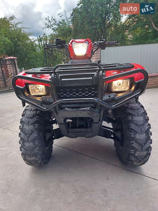 Квадроцикл  утилитарный Honda TRX 500FA 2016 в Тернополе