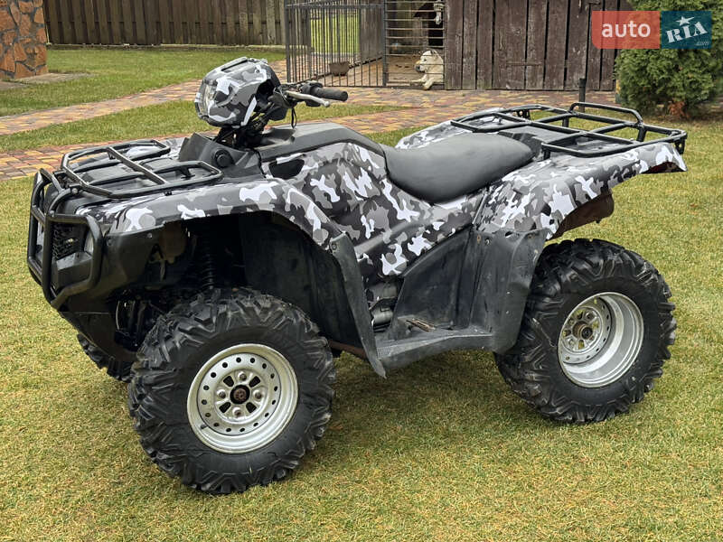 Квадроцикл утилитарный Honda TRX 500FM1 2015 в Рокитном фото 7 Квадроцикл утилитарный Honda TRX 500FM1 2015 в Рокитном