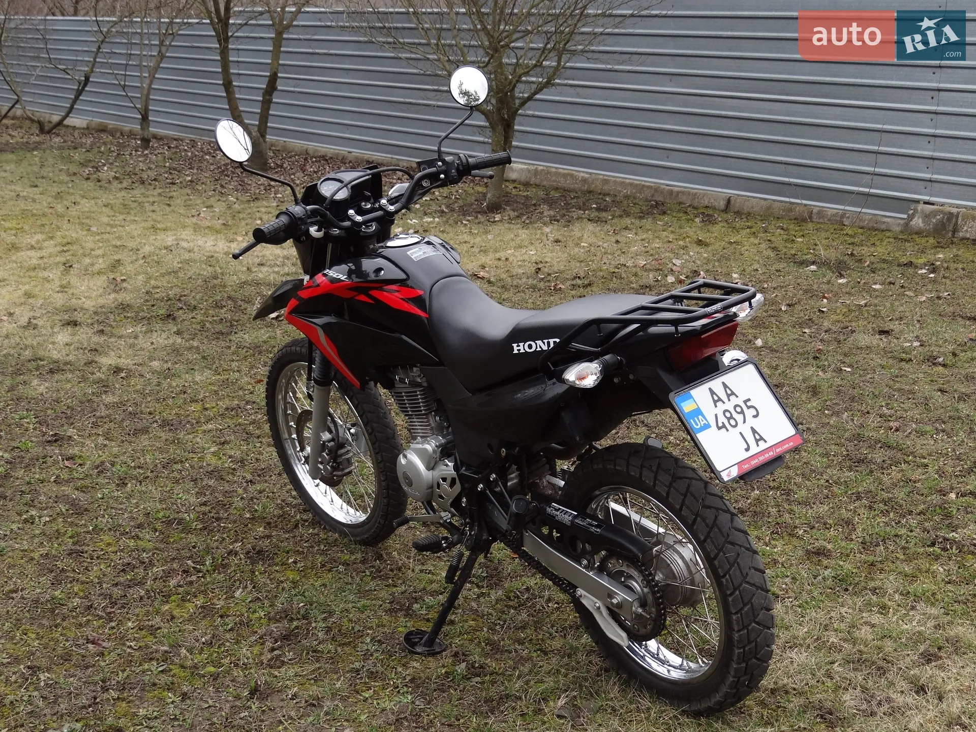 Honda XR 150L 2023 VIN LTMKD11U3J5109694 фото оголошення 7 з 12