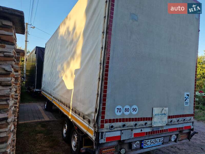 Тентований борт (штора) - прицеп Humbaur 5190 2007 в Судовій Вишні фото 3 Тентований борт (штора) - прицеп Humbaur 5190 2007 в Судовій Вишні