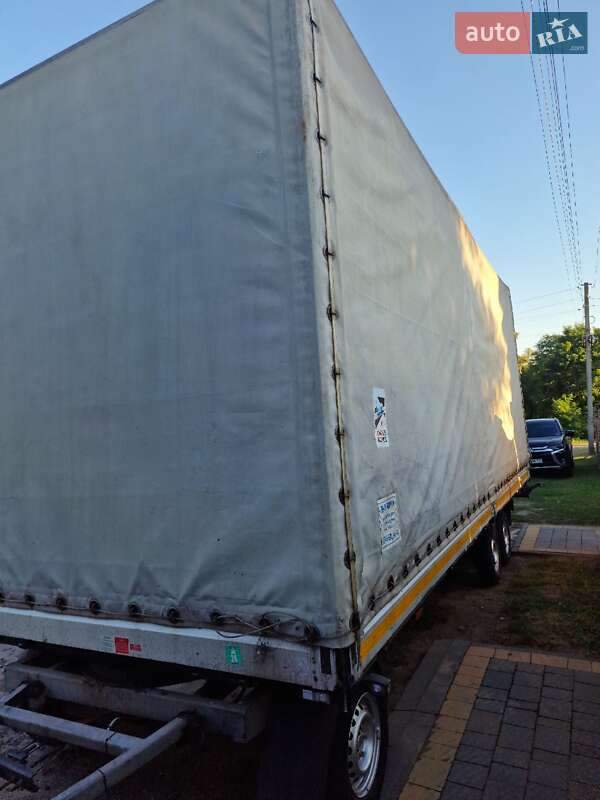 Тентований борт (штора) - прицеп Humbaur 5190 2007 в Судовій Вишні фото 8 Тентований борт (штора) - прицеп Humbaur 5190 2007 в Судовій Вишні