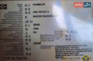 Самосвал полуприцеп Humbaur HSA 2014 в 