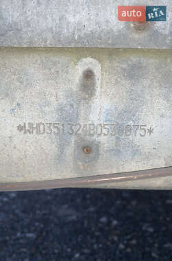 Тентованный борт (штора) - полуприцеп Humbaur HSA 2011 в Хусте