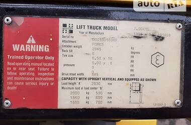 Вилочный погрузчик Hyster H 2.00ХM 1994 в Радехове