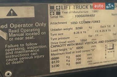 Вилочный погрузчик Hyster H 1997 в 