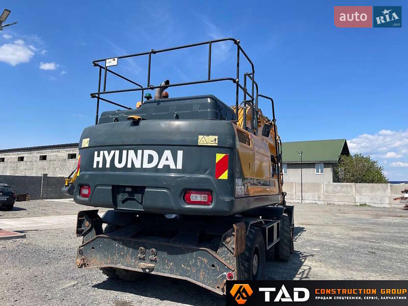 Колісний екскаватор Hyundai 160D 2018 в Києві