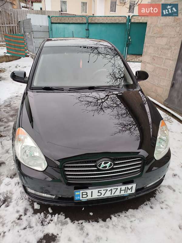 Седан Hyundai Accent 2007 в Полтаві