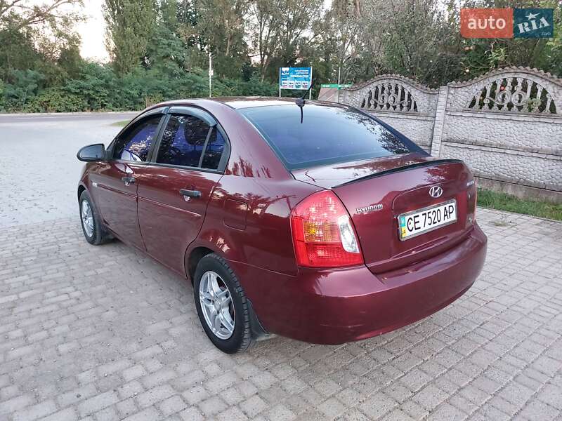 Седан Hyundai Accent 2008 в Кицмани фото 9 Седан Hyundai Accent 2008 в Кицмани