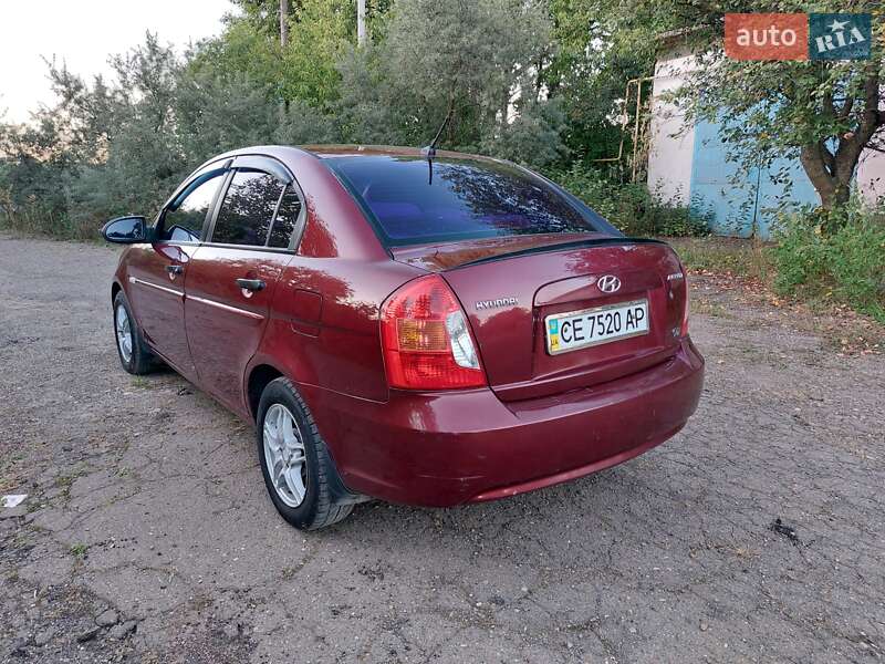 Седан Hyundai Accent 2008 в Кицмани фото 25 Седан Hyundai Accent 2008 в Кицмани