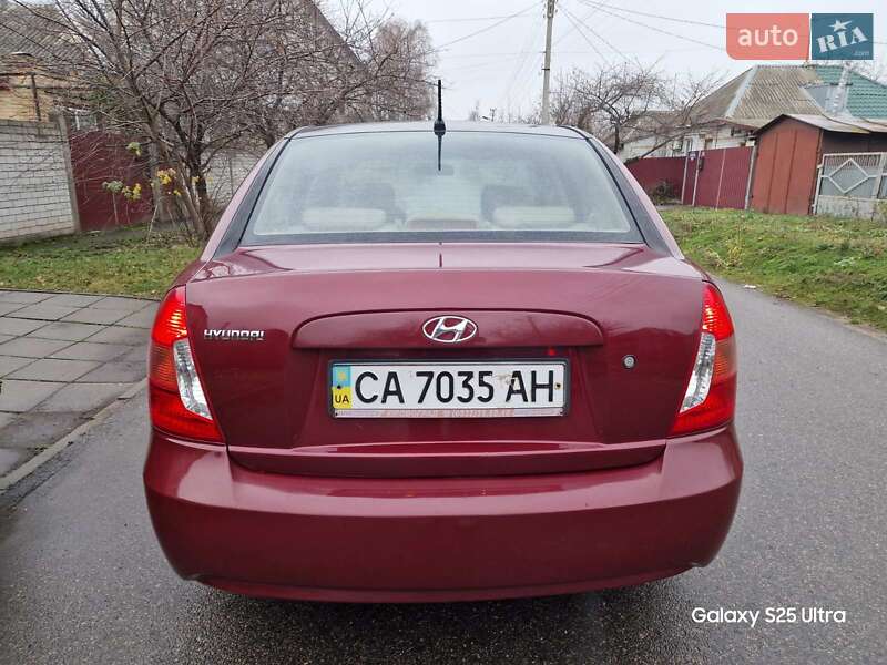 Седан Hyundai Accent 2008 в Черкасах фото 7 Седан Hyundai Accent 2008 в Черкасах