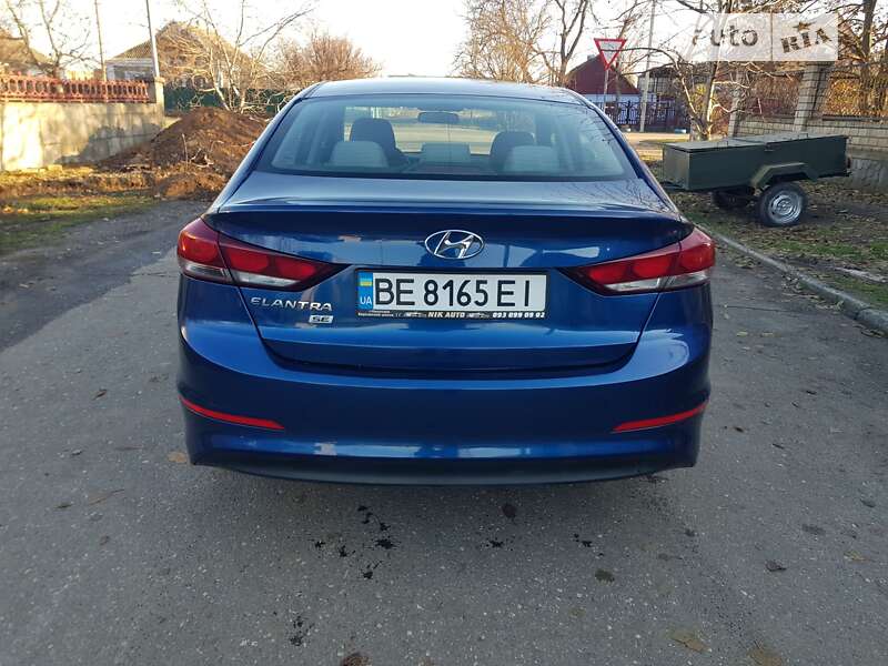 Седан Hyundai Elantra 2017 в Баштанке фото 6 Седан Hyundai Elantra 2017 в Баштанке