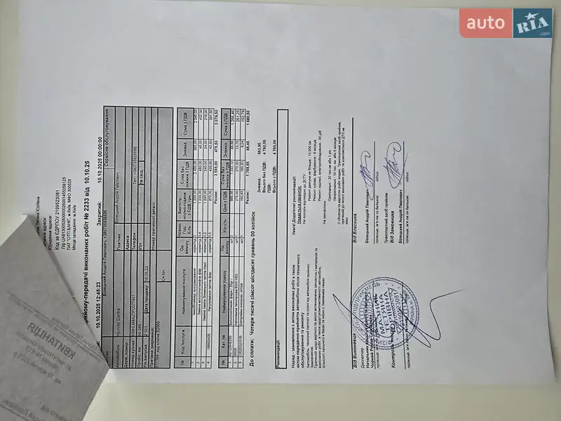 Седан Hyundai Elantra 2023 в Киеве документ